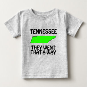 T-shirt Pour Bébé Tennessee - Ils Sont Allés Par Là
