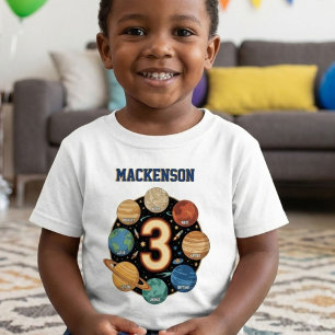 T-shirt Pour Bébé Tenue de fête d'anniversaire personnalisée pour l'