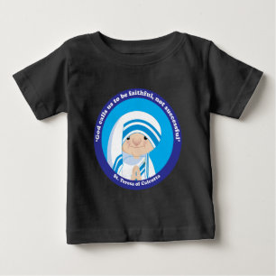 T-shirt Pour Bébé Teresa de Calcutta