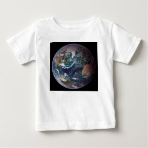 T-shirt Pour Bébé Terre Blue Marble (Hémisphère occidental)