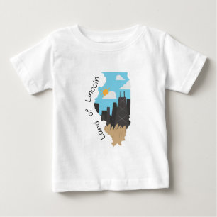 T-shirt Pour Bébé Terre de Lincoln
