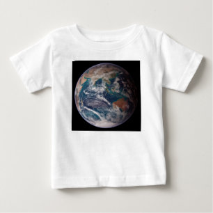 T-shirt Pour Bébé Terre de marbre bleu (hémisphère oriental)