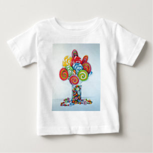 T-shirt Pour Bébé Terre de sucrerie
