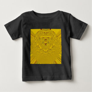 T-shirt Pour Bébé Tête de Lion d'or