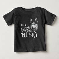 Tête de portrait Husky Sibérien Avec Yeux Bleus