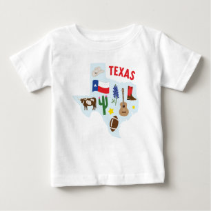 T-shirt Pour Bébé Texas