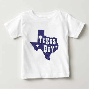 T-shirt Pour Bébé Texas Boy
