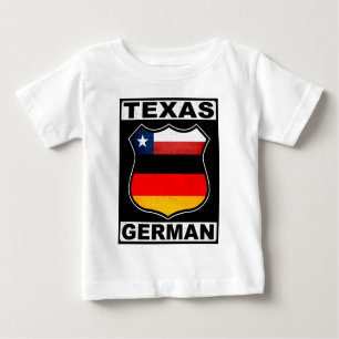 T-shirt Pour Bébé Texas German American
