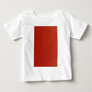T-shirt Pour Bébé Texture de gros plan du basket-ball