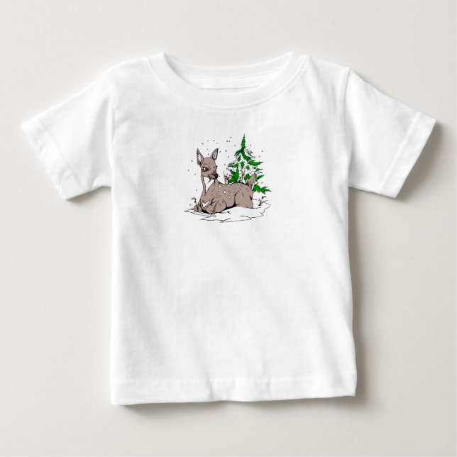 T-shirt Pour Bébé The Doe (Devant)