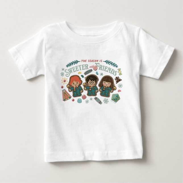 T-shirt Pour Bébé The Season is Sweeter with Friends (Devant)