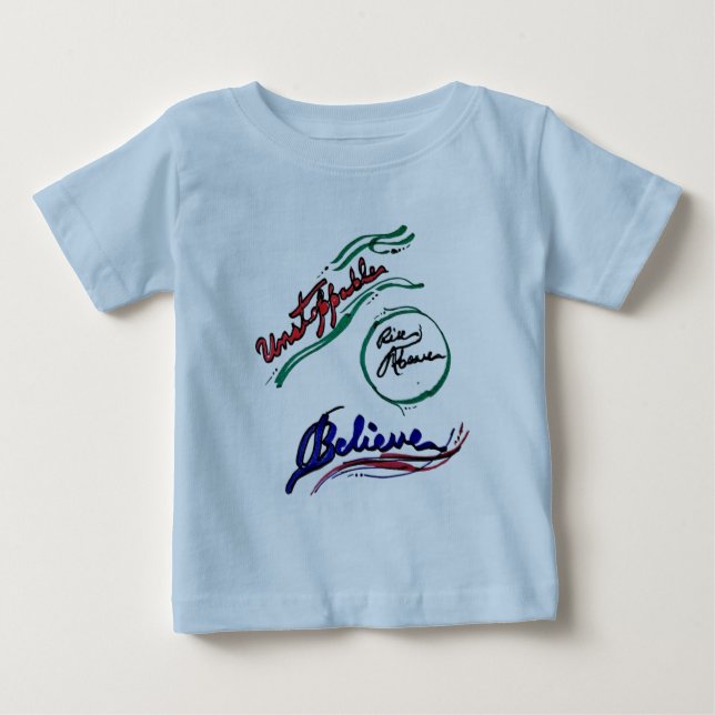 T-shirt Pour Bébé thème (Devant)
