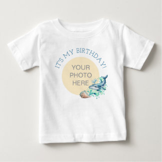 T-shirt Pour Bébé Thème marin C'est mon anniversaire Chemise bébé ph