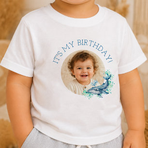 T-shirt Pour Bébé Thème marin C'est mon anniversaire Chemise bébé ph