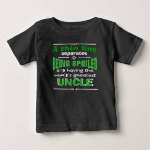 T-shirt Pour Bébé théorie du gâchis d'oncle drôle