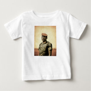 T-shirt Pour Bébé Thomas Sankara - Burkina Faso - président africain