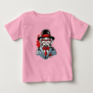 T-shirt Pour Bébé Threads de fusion urbaine : Keith Haring x Bape ja