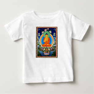 T-shirt Pour Bébé Tibétain Thangka Prabhutaratna Bouddha