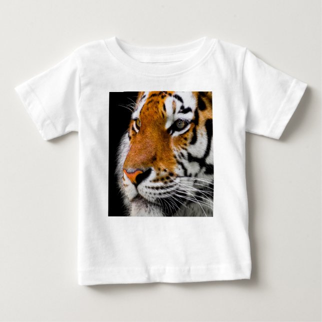 T-shirt Pour Bébé Tigre (Devant)