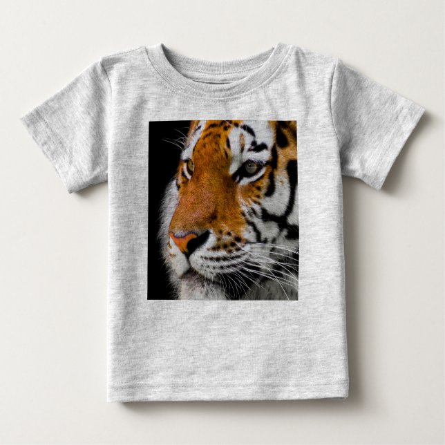 T-shirt Pour Bébé Tigre (Devant)