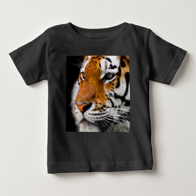 T-shirt Pour Bébé Tigre (Devant)