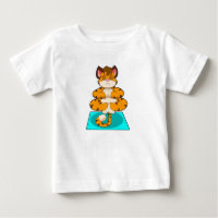 Tigre au Yoga sur tapis de Yoga