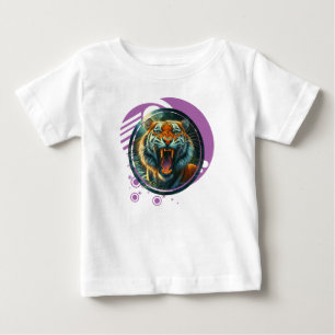 T-shirt Pour Bébé Tigre torride