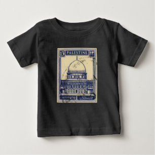 T-shirt Pour Bébé timbre antique palestinien 1920_ folklor palestine
