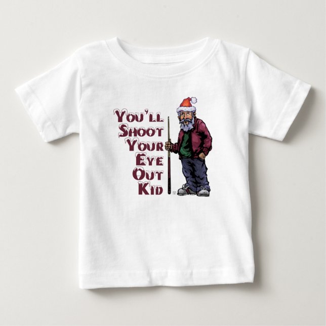 T-shirt Pour Bébé Tirer l'oeil dehors (Devant)