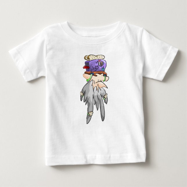 T-shirt Pour Bébé Toast (Devant)