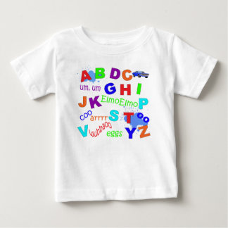 T-shirt Pour Bébé Toddler Alphabet- version garçons
