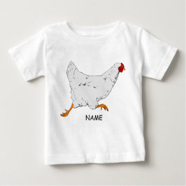 T-shirt Pour Bébé Toddler Ruffle Tee HEART ET COURSE LORSQUE