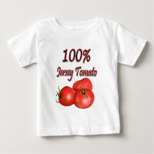 T-shirt Pour Bébé Tomate 100% du Jersey