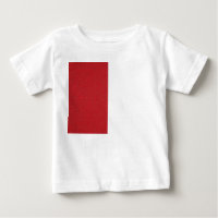 Tomate Rouge Vertical Block Baby Tee - Personnalis