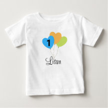 TON DESIGN/Nom de Premier Anniversaire Boy Ballon