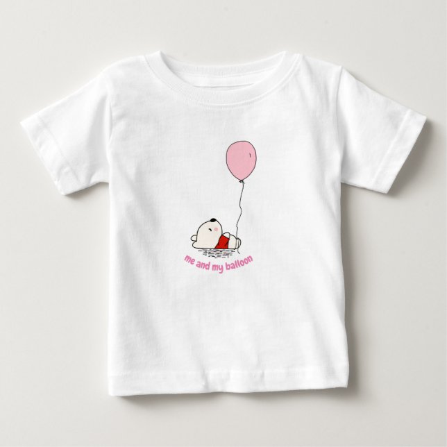 T-shirt Pour Bébé Toodler Ruffle Tee (Devant)