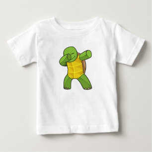 T-shirt Pour Bébé Tortue à Hip hop Dance Dab