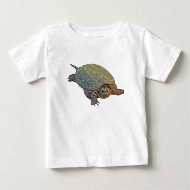 T-shirt Pour Bébé Tortue serpentine - Chelydra serpentina (Devant)