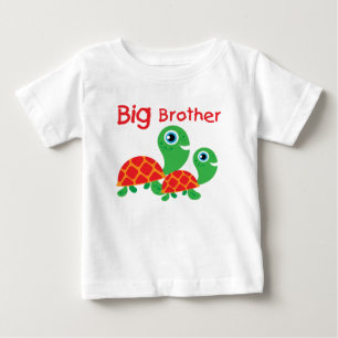 T-shirt Pour Bébé Tortues Big Brother