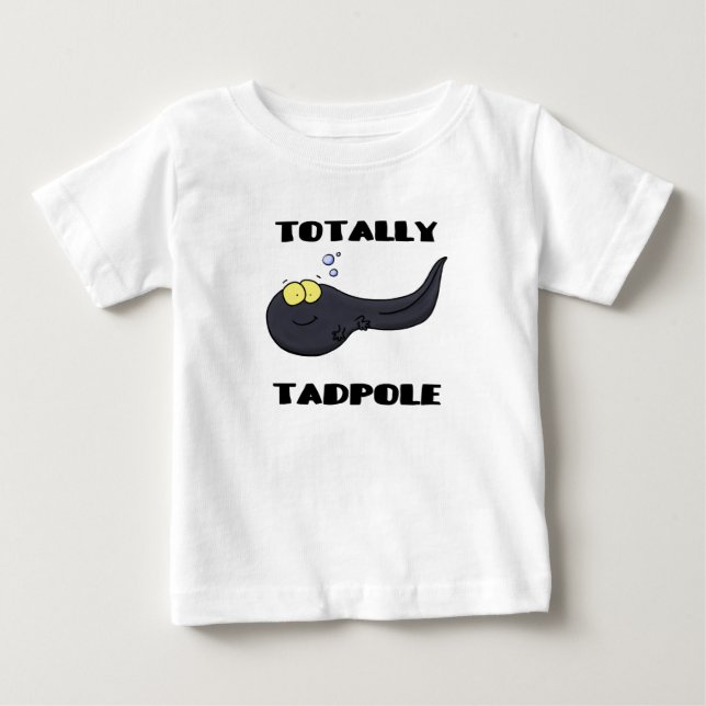 T-shirt Pour Bébé Totalement tadpole drôle dessin animé mignon (Devant)