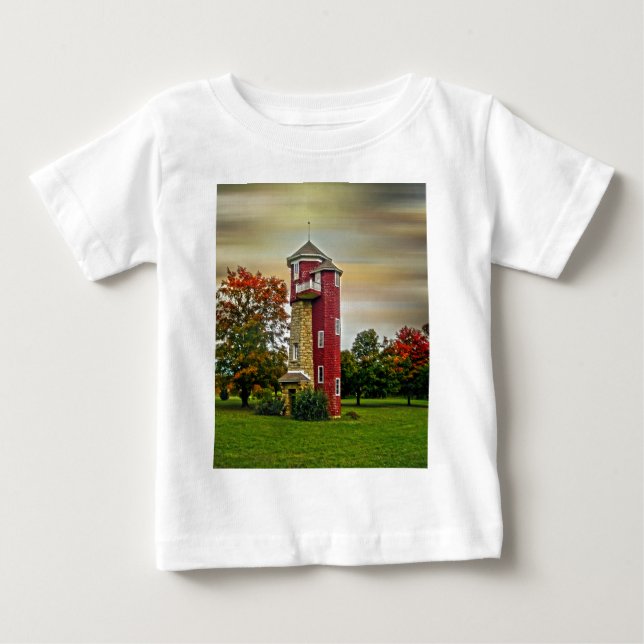 T-shirt Pour Bébé Tour d'eau (Devant)