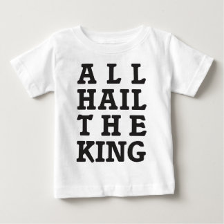 T-shirt Pour Bébé Tous salue le roi
