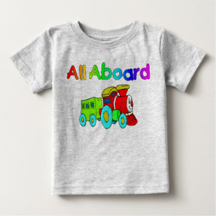 T-shirt Pour Bébé Tout à bord