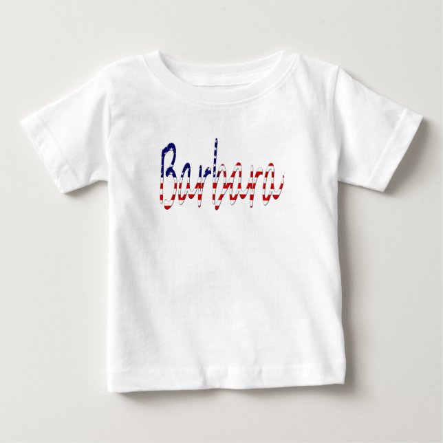 T-shirt Pour Bébé Tout nom superposé sur l'indicateur de conformité  (Devant)