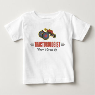 T-shirt Pour Bébé Tracteur drôle