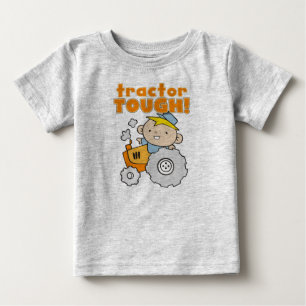 T-shirt Pour Bébé Tracteur dur