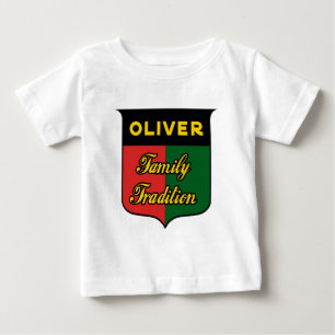 T-shirt Pour Bébé Tradition de la famille Oliver