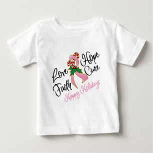 T-shirt Pour Bébé Traitement d'amour d'espoir de cancer du sein