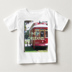 T-shirt Pour Bébé Tramway de la Nouvelle-Orléans