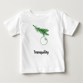 T-shirt Pour Bébé Tranquillité ornementale